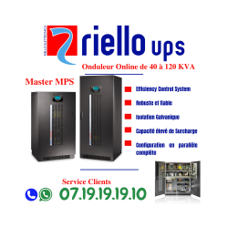 Onduleur Riello - 80 KVA Master MPT 80 - Triphasé - MPT 80