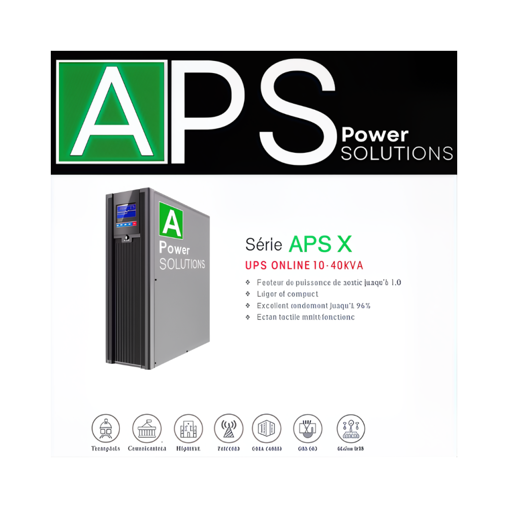 Onduleur 60 KVA - 60000 VA Triphasé APS X60