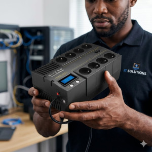 Onduleur Power Box 700VA Monophasé Line Interactif NITRAM -