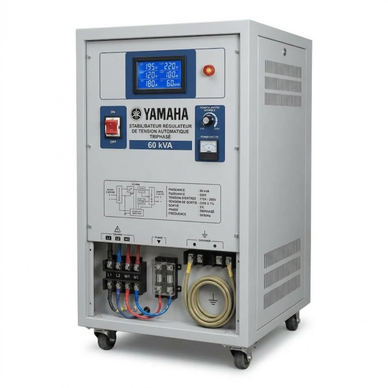 Stabilisateur Régulateur de Tension 60 kva triphasé 380 volts -