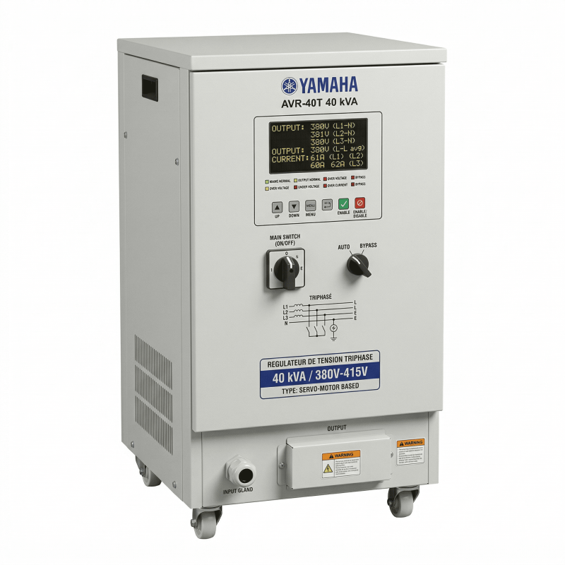 Stabilisateur Régulateur de Tension 40 kva triphasé 380 volts -