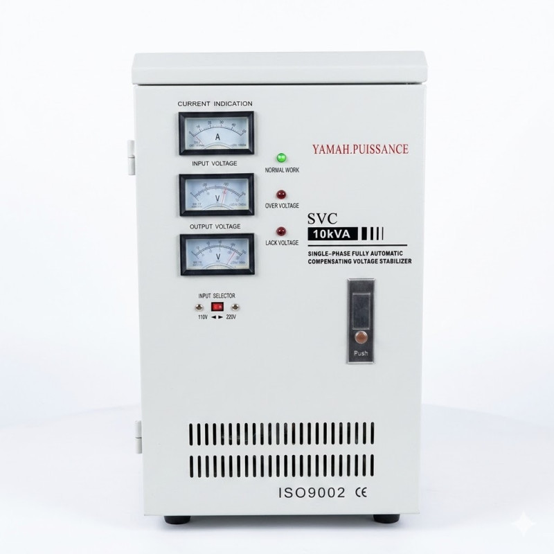Stabilisateur Régulateur de Tension 10 kva monophasé 220 volts