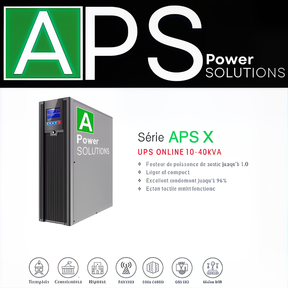 Onduleur APS - 10000 VA - 10 KVA Triphasé APS X10