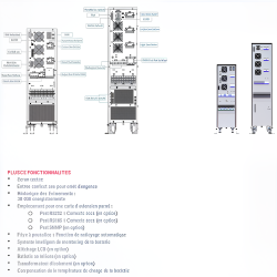 Onduleur APS - 10000 VA - 10 KVA Triphasé APS X10