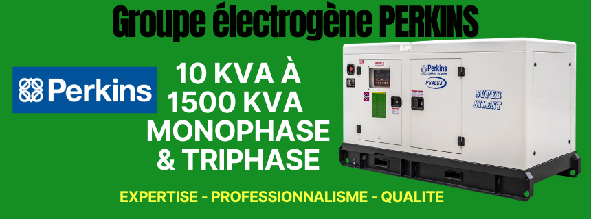 Groupe électrogène Perkins