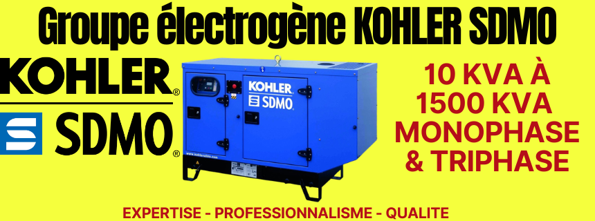 Groupe électrogène SDMO KOHLER